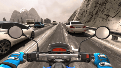 Screenshot of the application Traffic Rider MOD - #2