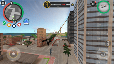 Screenshot of the application Rope Hero Mod - #2