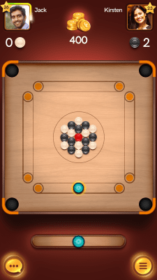 Screenshot of the application Carrom Pool Mod - #1