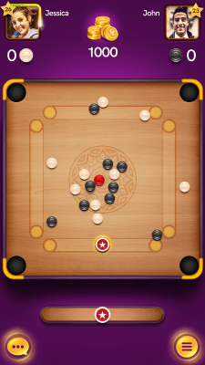 Screenshot of the application Carrom Pool Mod - #2