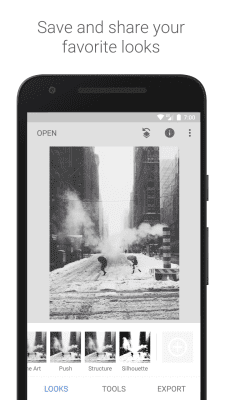 Screenshot of the application Snapseed MOD APK - #1