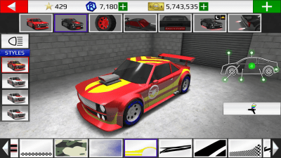 Screenshot of the application Rally Fury Mod - #2