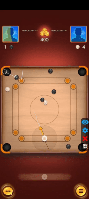 Screenshot of the application Aim Carrom - #1