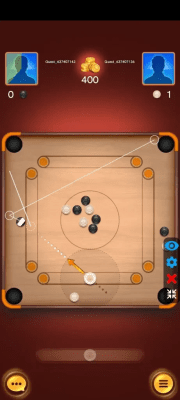 Screenshot of the application Aim Carrom - #2