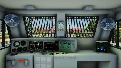 Screenshot of the application Indian Train Simulator MOD - #1