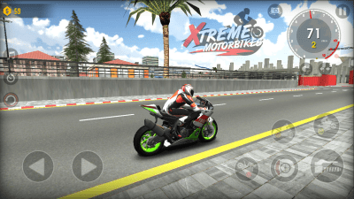 Screenshot of the application Xtreme Motorbikes MOD - #2