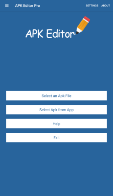 Screenshot of the application Apk Editor Pro - #1