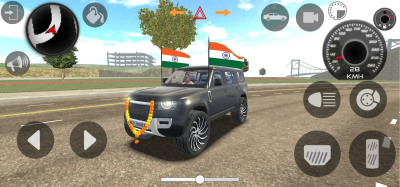 Screenshot of the application Indian Car Simulator MOD - #1