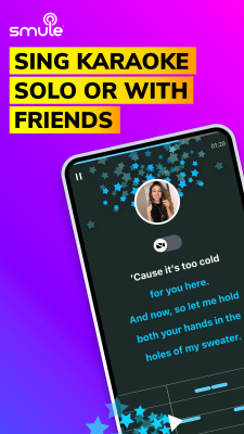 Screenshot of the application Smule - #1