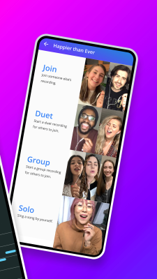 Screenshot of the application Smule - #2