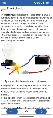 Screenshot of the application Electrician's Handbook (free) - #8