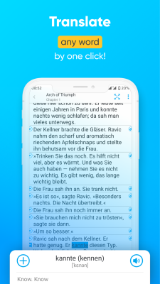 Screenshot of the application Smart Book - Parallel Book Translation - #1