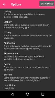 Screenshot of the application Challenger Comics Viewer - #3
