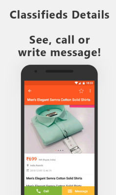 Screenshot of the application My Marketplace - #3