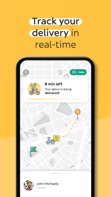 Screenshot of the application Glovo - #4