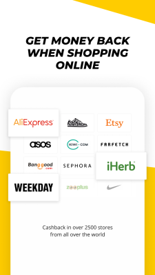 Screenshot of the application LetyShops - Cashback on purchases - #1