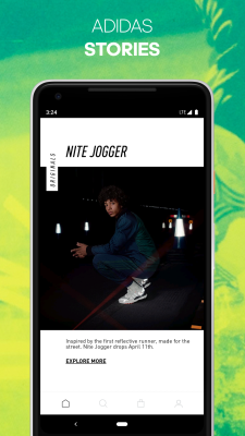 Screenshot of the application adidas - #2