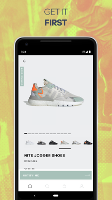 Screenshot of the application adidas - #4