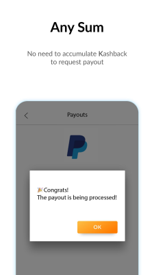Screenshot of the application Kashback.com: Cashback Service - #6