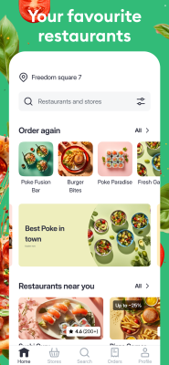 Screenshot of the application Bolt Food - #2