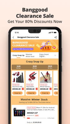 Screenshot of the application Banggood - #6