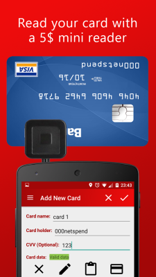 Screenshot of the application MyCard - NFC Payment - #1