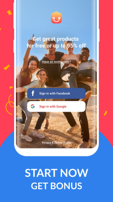 Screenshot of the application GiveAway - #6
