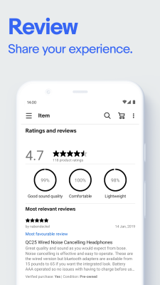 Screenshot of the application eBay - #5