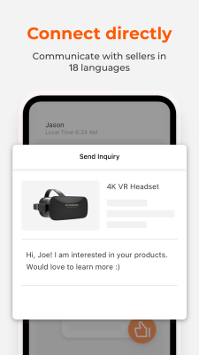 Screenshot of the application Alibaba.com for B2B commerce - #6
