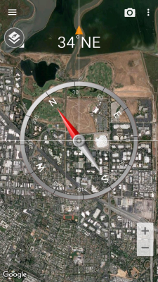 Screenshot of the application Compass : Smart Compass - #5