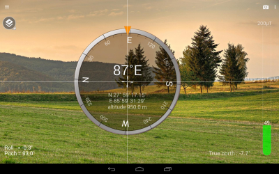 Screenshot of the application Compass : Smart Compass - #8