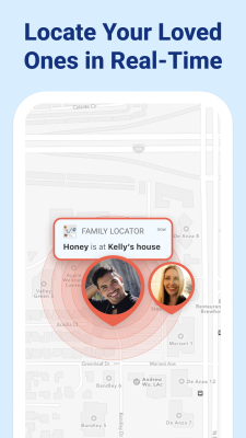 Screenshot of the application Family Locator - GPS Tracker - #1