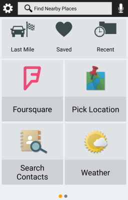 Screenshot of the application Garmin Smartphone Link - #1