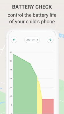 Screenshot of the application KidControl Family GPS tracker - #5