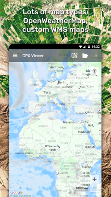 Screenshot of the application GPX Viewer - #5