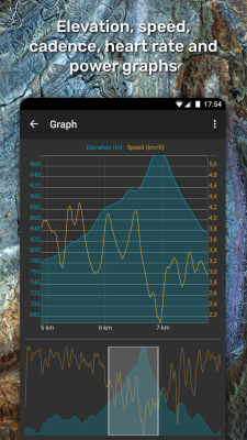 Screenshot of the application GPX Viewer - #7