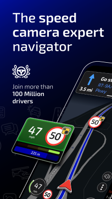 Screenshot of the application Radarbot: Radar Detector - #1