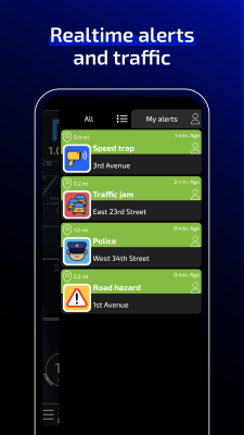 Screenshot of the application Radarbot: Radar Detector - #4
