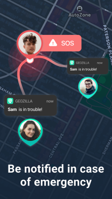 Screenshot of the application GeoZilla - #4