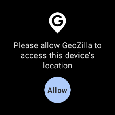 Screenshot of the application GeoZilla - #8