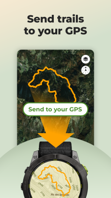 Screenshot of the application Wikiloc Outdoor GPS navigation - #4