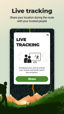 Screenshot of the application Wikiloc Outdoor GPS navigation - #6