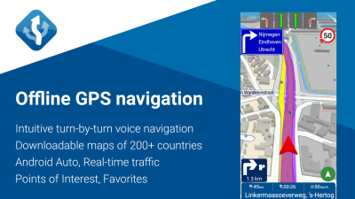 Screenshot of the application MapFactor Navigator - #1