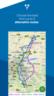 Screenshot of the application MapFactor Navigator - #7