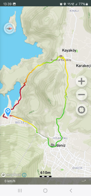 Screenshot of the application Geotracker - GPS tracker - #5