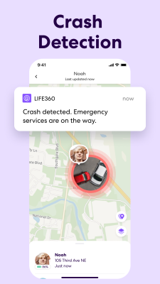Screenshot of the application Life360 - find friends and family - #3