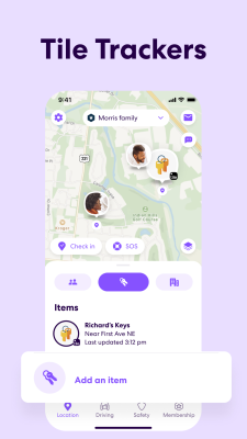 Screenshot of the application Life360 - find friends and family - #6