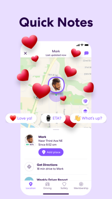 Screenshot of the application Life360 - find friends and family - #8