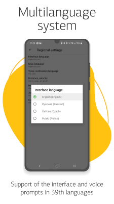 Screenshot of the application Navitel Navigator GPS & Maps - #4