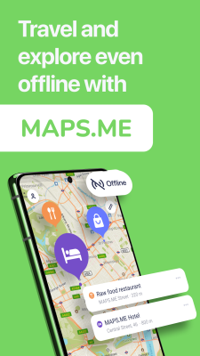 Screenshot of the application MAPS.ME - Offline maps - #1